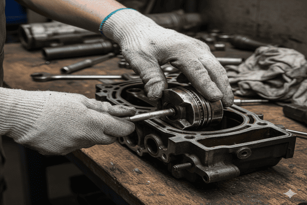 Significado de un motor reconstruido